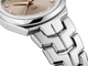 Ladies TAG Heuer Stainless Steel Diamond Set Link Quartz Watch. The 32mm case and bracelet are stainless steel. The dial is taupe in colour with 12 diamond set hour markers and a date function. The glass is sapphire crystal and the watch is 100m water resistant. The movement is quartz. 