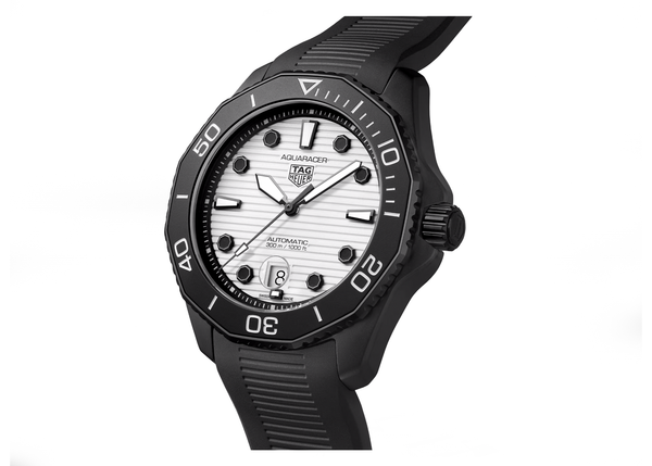 Gent's TAG Heuer Aquaracer Professional Automatic Watch. The 43mm model WBP201D.FT6197