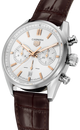 Gents TAG Heuer Carrera Stainless Steel 42mm Case Brown Alligator Strap model CBN2013.FC6483