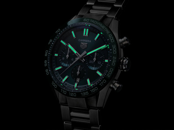 Gents TAG Heuer Carrera Chronograph Calibre Heuer 02 Automatic Model CBN2A1N.BA0643