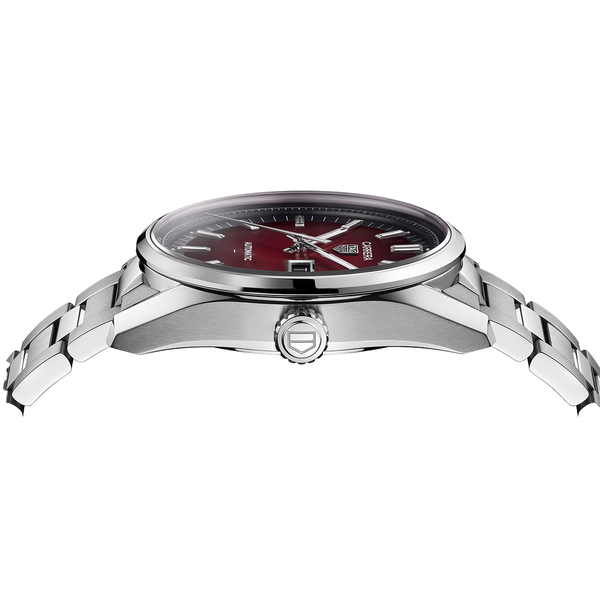 Gent's TAG Heuer Carrera Automatic Watch. The 41mm case. Five year TAG Heuer warranty. model WDA2113.BA0043