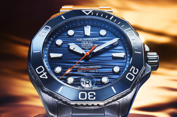 Gent's TAG Heuer calibre 5 Automatic Watch. The 42mm case  model WBP5111.BA0013