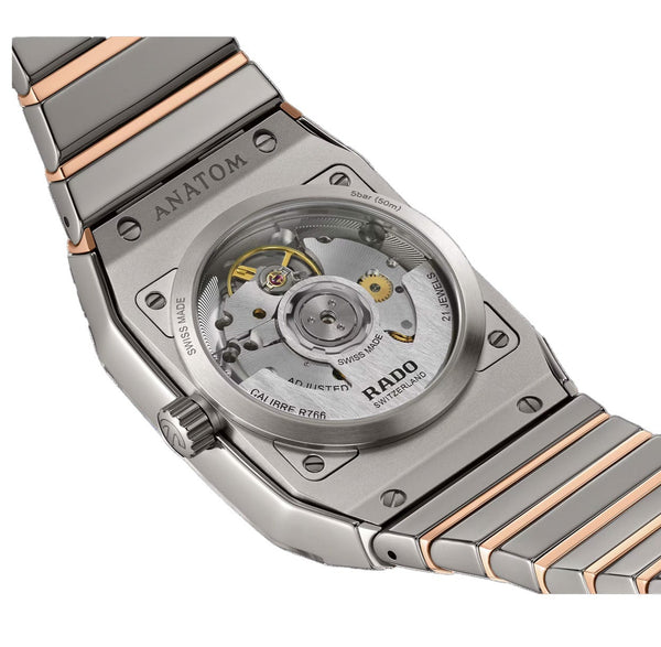 Rado Anatom Automatic Watch. The 32.5mm square case model R10203102