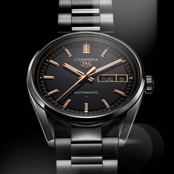 Gent's TAG Heuer Carrera Automatic Watch. The 41mm case . Model Number: WDA2111.BA0043