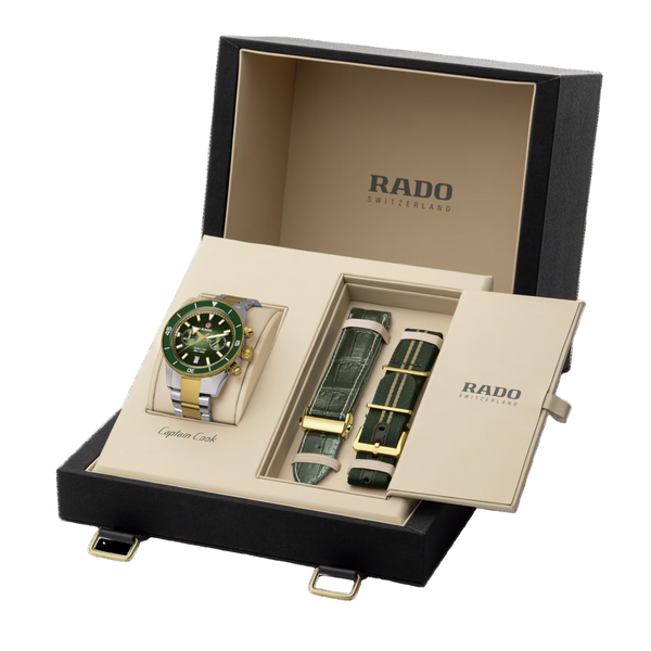 Gent's Rado 'Captain Cook' Chronograph Automatic Watch. The 43mm model R32151318