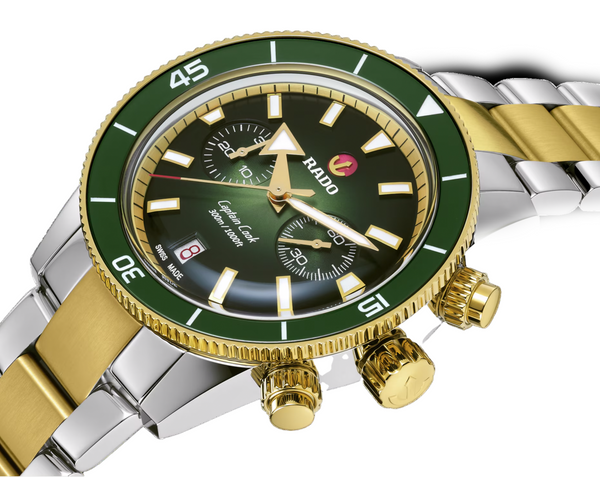 Gent's Rado 'Captain Cook' Chronograph Automatic Watch. The 43mm model R32151318
