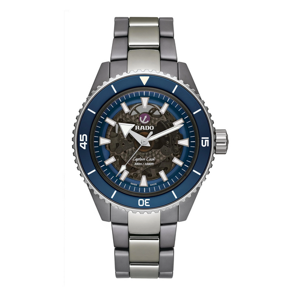 Gents Rado Captain Cook Plasma Ceramic Automatic Watch. model R32128202