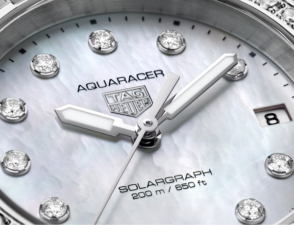 Ladies TAG Heuer Aquaracer Professional 200 Solargraph Watch. model WBP1314.BA0005