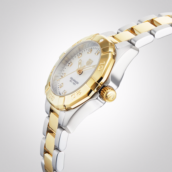 Ladies TAG Heuer Aquaracer 27mm Quartz Watch. model WBD1422.BB0321