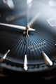 Gent's Seiko Presage Cocktail Time 40.5mm Stainless Steel Case and Bracelet Blue Dial See-Through Case Back Date Automatic Watch.