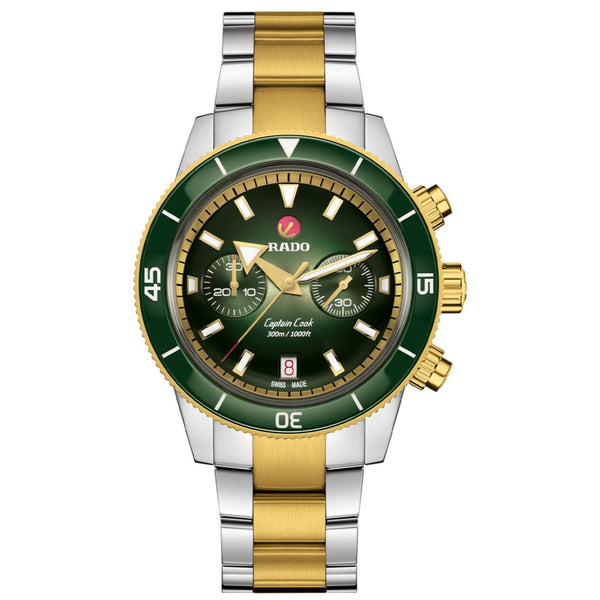Gent's Rado 'Captain Cook' Chronograph Automatic Watch. The 43mm model R32151318