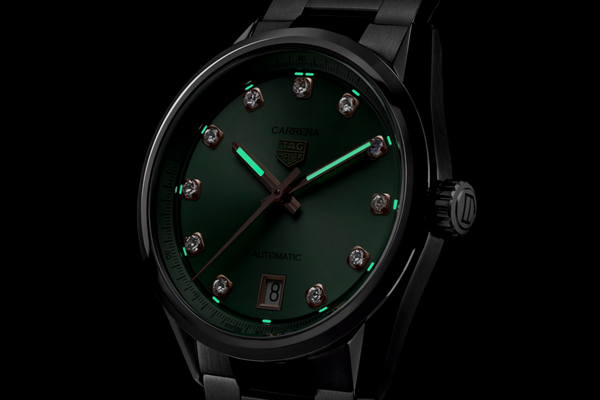 TAG Heuer Carrera Automatic Watch. The 36mm case and bracelet model WBN2317.BA0001
