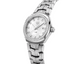 Ladies TAG Heuer Link Quartz Watch. The 32mm case and bracelet are stainless steel, the dial white mother-of-pearl and the glass is sapphire crystal.
