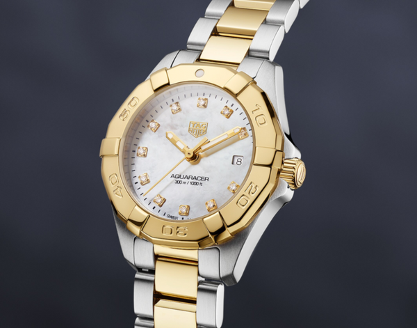 Ladies TAG Heuer Aquaracer 27mm Quartz Watch. model WBD1422.BB0321