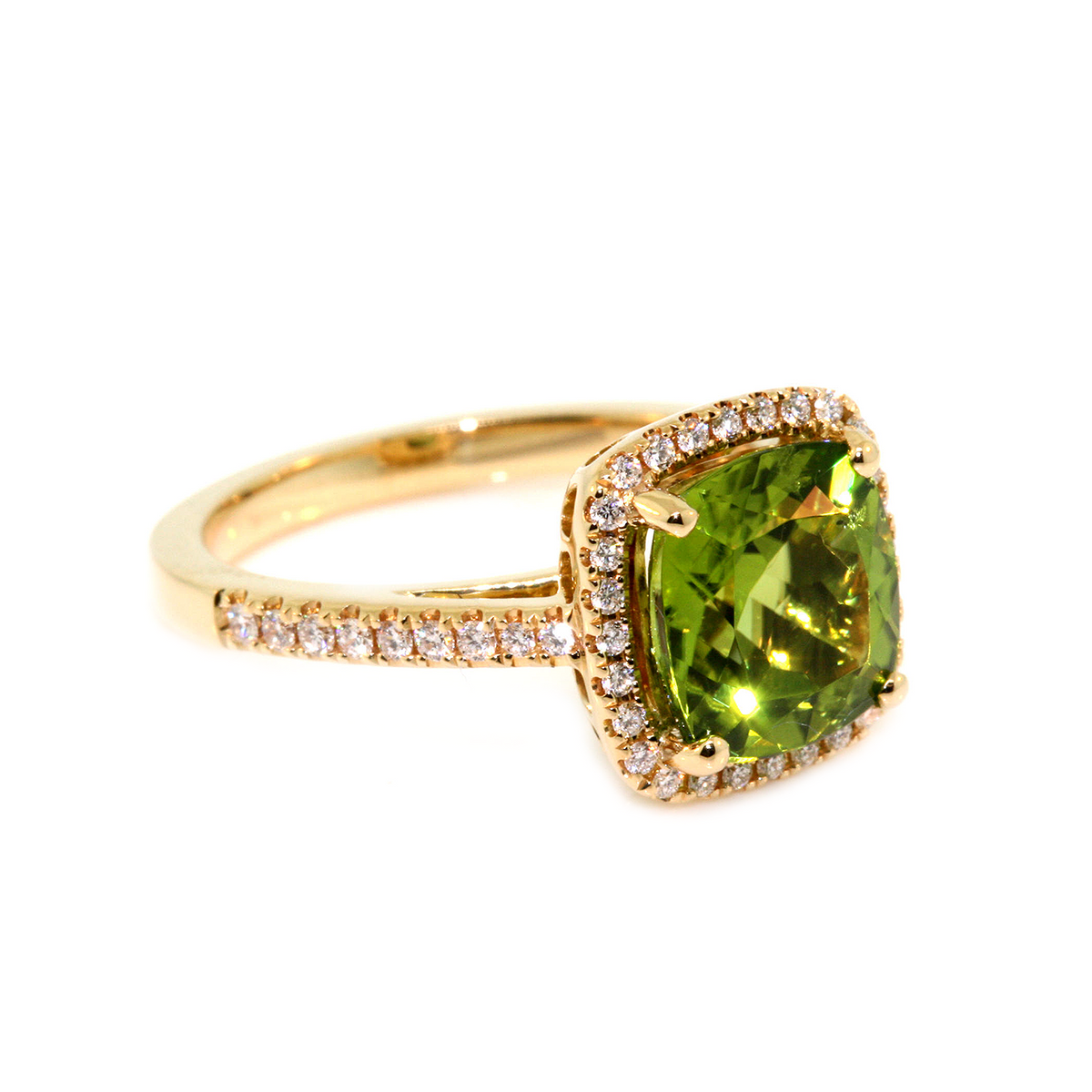 Diamond hot sale and peridot