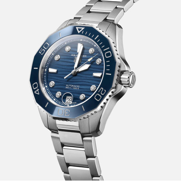 Ladies TAG Heuer Aquaracer 36mm Automatic Watch. model WBN2412.BA0621