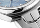 Ladies TAG Heuer Link Watch. The case and bracelet are stainless steel, the dial blue mother-of-pearl and the glass is sapphire crystal. The watch features a date function. The movement is quartz