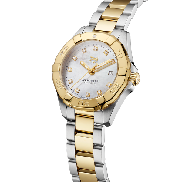 Ladies TAG Heuer Aquaracer 27mm Quartz Watch. model WBD1422.BB0321