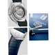 WBN2112.FC6504 tag heuer Gent's TAG Heuer Carrera Calibre 5 Automatic Watch. The 39mm case is stainless steel, the strap is blue alligator with a stainless-steel deployment clasp, the dial is blue and the glass is sapphire crystal.