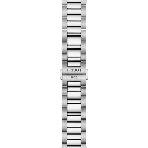 Gent's Tissot PRX Powermatic 80 Watch.

Model number: &nbsp;T1374071111100

Availability: in stock

The 40mm case and bracelet are stainless steel, the dial is mother-of-pearl and the glass is sapphire crystal. The watch has a see-through case back and date function. The movement is a Powermatic 80 automatic and has a Nivachron Balance Spring. The watch is 100 metres water resistant.