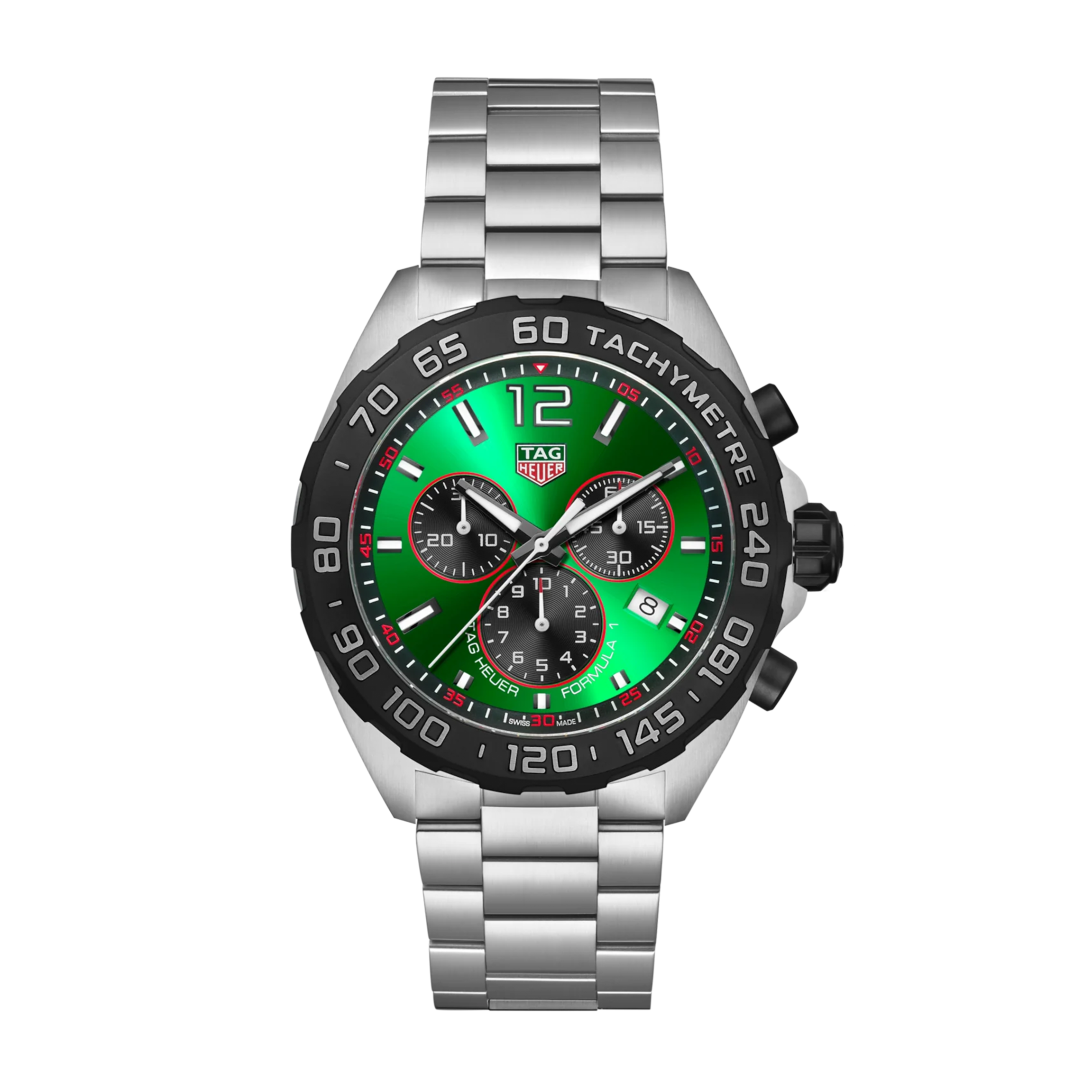 Tag heuer 2025 formula 1 green