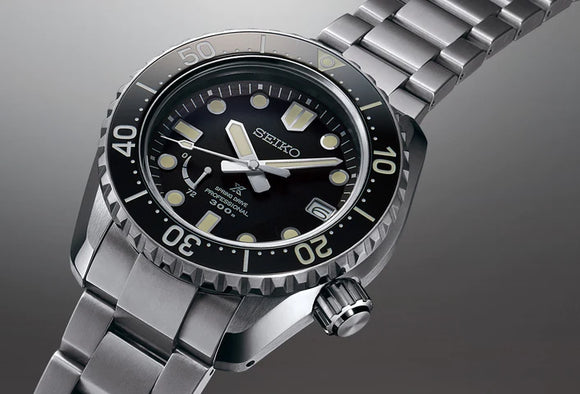 Seiko LX Spring Drive Model: SNR029J Seiko LX Spring Drive
Model: SNR029J
$11,350.00 NZD
CLICK TO APPLY TAX FREE PRICING
 available for orders up to $4,000 

Gent's Seiko Prospex LX Spring Drive 300m Divers Watch. The 44.8mm case and bracelet are titanium, the bezel is black ceramic. The dial is black with a power reserve indicator and date function. The glass is sapphire crystal. The watch is 300 metres water resistant. 