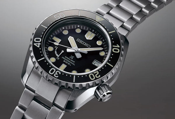 Seiko LX Spring Drive Model: SNR029J Seiko LX Spring Drive
Model: SNR029J
$11,350.00 NZD
CLICK TO APPLY TAX FREE PRICING
 available for orders up to $4,000 

Gent's Seiko Prospex LX Spring Drive 300m Divers Watch. The 44.8mm case and bracelet are titanium, the bezel is black ceramic. The dial is black with a power reserve indicator and date function. The glass is sapphire crystal. The watch is 300 metres water resistant. 