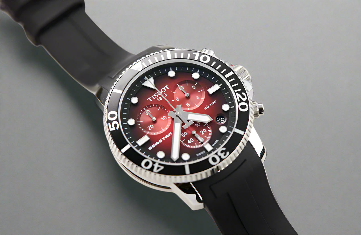 Tissot Seastar Quartz Chronograph – David Keefe Fine Jewellery Tissot Seastar Quartz Chronograph – David Keefe Fine Jewellery