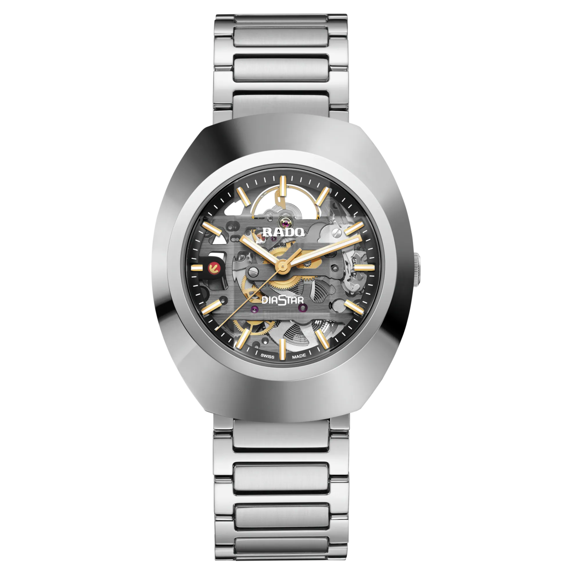 Rado stainless steel back 2025 water resistant