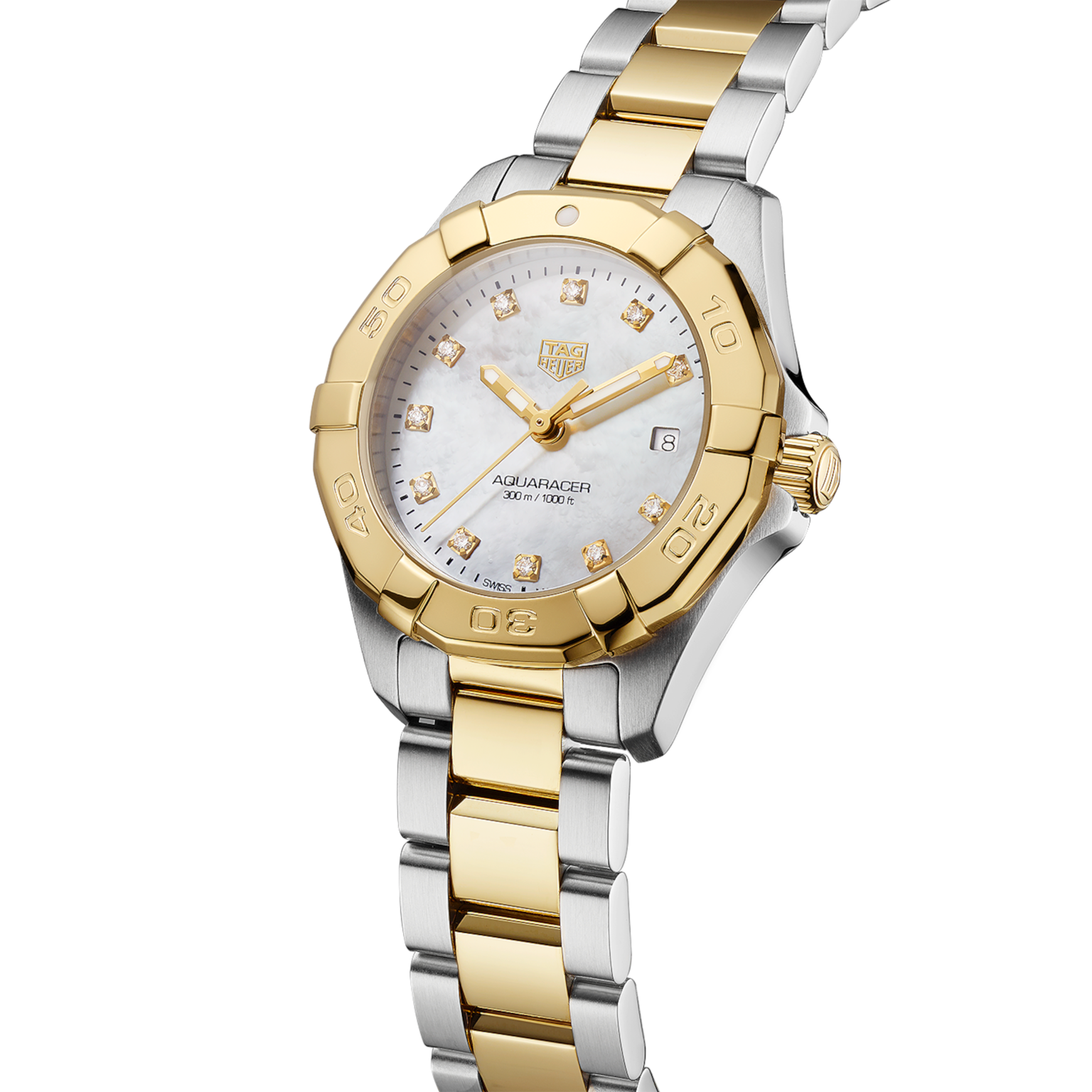 Tag heuer 2025 diamond watch mens
